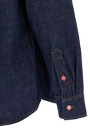 Denim Shirt – Chemise Homme en Jean Bleu avec Logo Casablanca