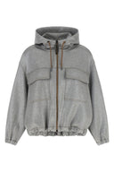 Veste Coton Argenté