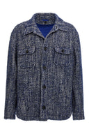 Veste Laine Bleu