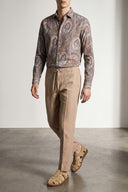 Chemise Satin Multicolore