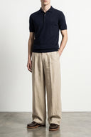 Polo Coton Bleu