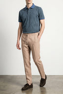 Polo Coton Bleu