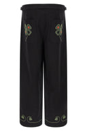 Pantalon Coton Noir