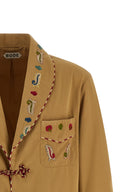 Veste Coton Beige