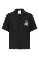 Chemise Soie Noir