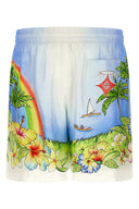 Short Soie Multicolore
