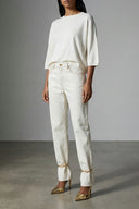 Sweat Cachemire Blanc