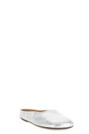 Talons Cuir Argenté