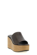 Talons Cuir Marron