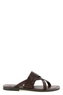 Sandales Cuir Marron