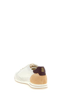 Sneakers Cuir Beige
