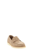Chaussures Cuir Beige