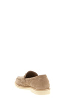 Chaussures Cuir Beige