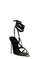 Talons Cuir Noir