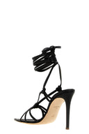 Talons Cuir Noir