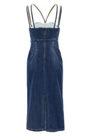 Robe Coton Bleu