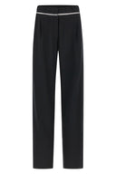 Pantalon Laine Noir