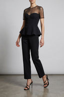 Top Laine Noir