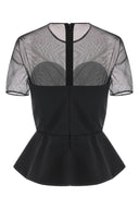 Top Laine Noir