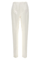 Pantalon Satin Blanc