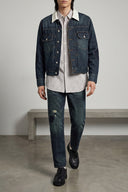 Pantalon Coton Bleu
