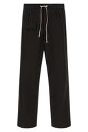 Pantalon Coton Noir