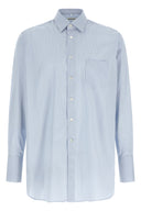 Chemise Coton Bleu Clair