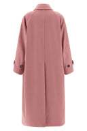 Manteau Laine Rose