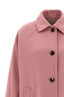 Manteau Laine Rose