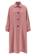 Manteau Laine Rose