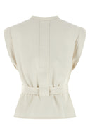 Pantalon Denim Blanc