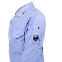 Surchemise zippée Chrome-R bleu riviera