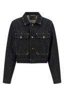 Veste Denim Noir