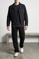 Veste Denim Noir