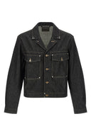 Veste Denim Noir