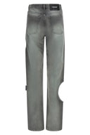 Pantalon Coton Gris