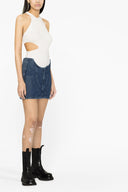 Jupe Denim Bleu