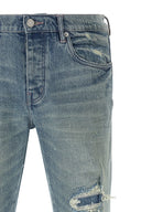 Pantalon Coton Bleu Clair