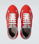 Prada America's Cup Sneakers Rouge