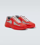 Prada America's Cup Sneakers Rouge