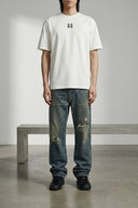 Pantalon Coton Bleu