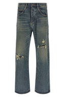 Pantalon Coton Bleu