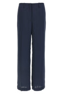 Pantalon Soie Bleu