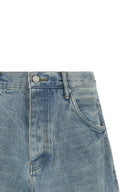 Short Coton Bleu Clair