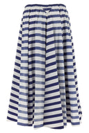 Jupe rayée rétro