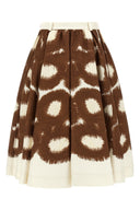 Jupe Coton Marron