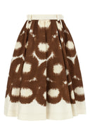 Jupe Coton Marron