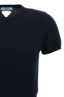 Pull à logo découpé