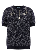 Sweat Laine Multicolore