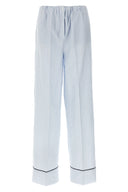 Pantalon Coton Bleu Clair